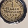 German silver 1872 30th Thaler Image 3