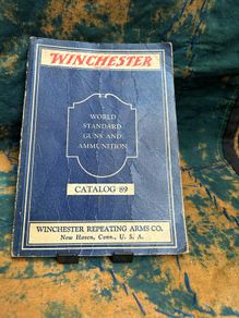 Vintage 1934 Winchester Guns and Ammunition Catalog