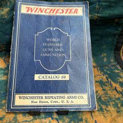 Vintage 1934 Winchester Guns and Ammunition Catalog