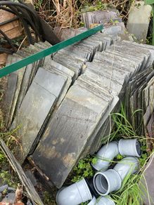 100 old slates 12 x24