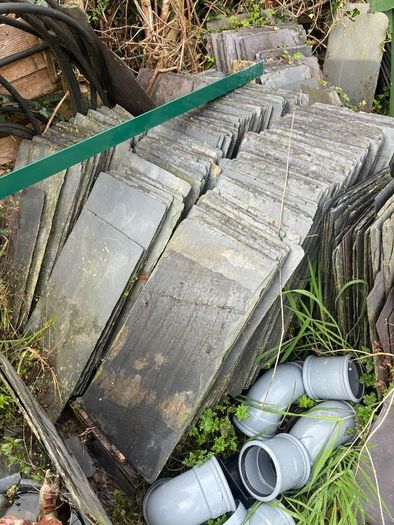 100 old slates 12 x24