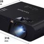 Viewsonic PJD7720HD 1080p 3200 Lumens HDMI Home Cinema Projector Full HD (Lamp Hour: 4368) Image 7