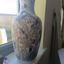 hand painted vase 48cm Image 3