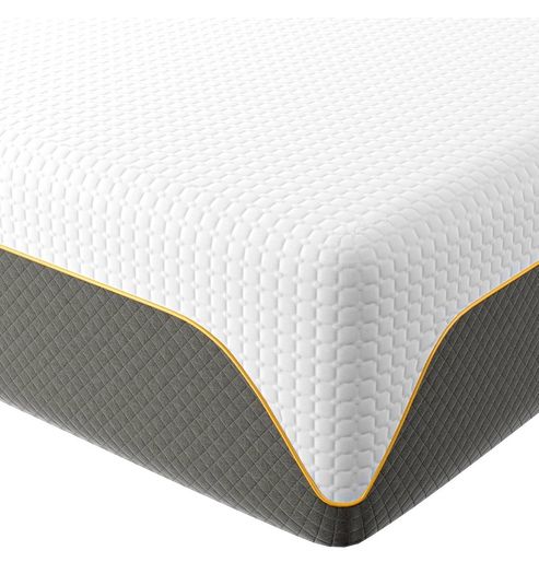 Memory Foam Mattress, 5FT King Mattress, Medium Firm Feel, Soft Skin-friendly Durable, Sleep Cooler and Back Pain Relief, in a Box(150x200x20cm)