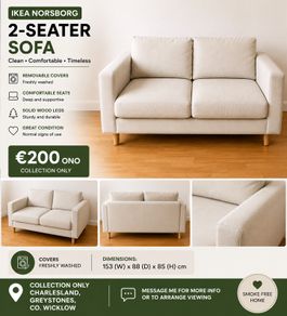 Ikea Norsborg 2-seater Sofa