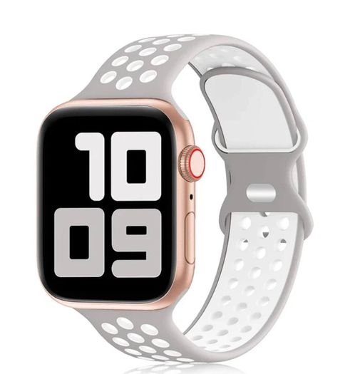 Silicone Strap For Apple Watch Band MESH 38mm 40mm 41mm /42mm 44mm 45mm NEW