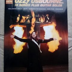 Ozzy Osbourne sheet music & guitar tabs. (Postage included)