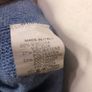 Blue woolly jumper (size 24) Image 7