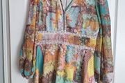 Mini dress with sleeves