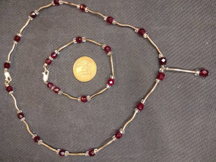 Sterling silver matching set