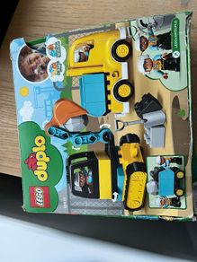 Lego 10931 excavator and dump truck