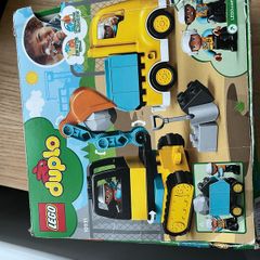 Lego 10931 excavator and dump truck