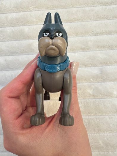 Fisher-Price DC League of Super-Pets Ace the Bat-Hound Batman Dog approx. 12 cm. Used Please see photos