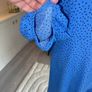 Ladies Vibrant Blue Polka Dot Dress from F&F Image 6