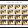 2008 Ireland Christmas Commemorative Stamps Sheetlet Plate 1B1B1B1B Mint Never Hinged (MNH) Image 3