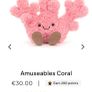 New JELLYCAT Amuseable Coral Image 4