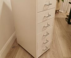 Chest of Drawers - IKEA Drawers, Metal, on Wheels