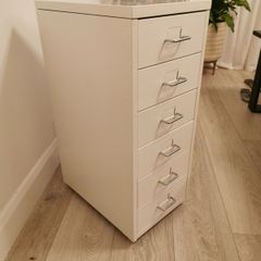 Chest of Drawers - IKEA Drawers, Metal, on Wheels