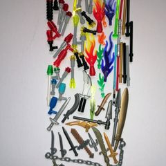 Lego Flames, Torches, Swords