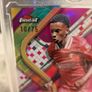 Trey Nyoni Liverpool FC Topps Finest RC 24/25 season numbered /75 auto Image 2