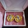 Vintage Golden Tone Earrings Image 3