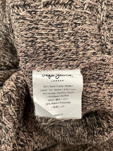 PEPE London Wool Blend Cape Coat Cardigan Size S!