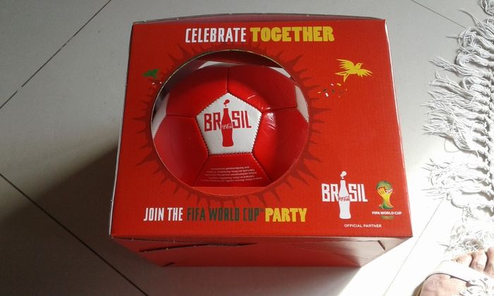 Coca Cola/Brazil 2014 World Cup Football.