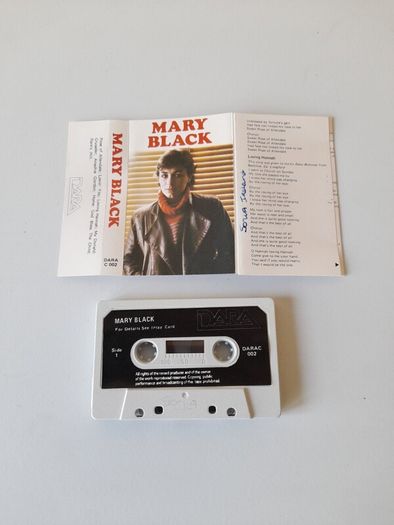 Mary Black Self Titled Debut Cassette Tape