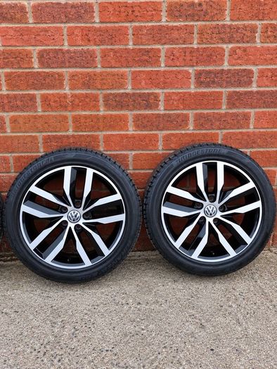 17" Genuine VW Madrid Alloys + Tyres