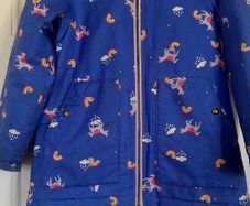 Joules Right As Rain Unicorn Raincoat Age 9-10