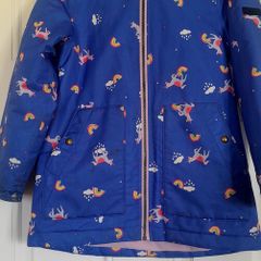 Joules Right As Rain Unicorn Raincoat Age 9-10
