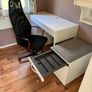 Desk, Chair & Lockable Pedestal Drawer Unit Image 2
