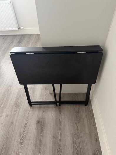 Fold away desk black from Amazon