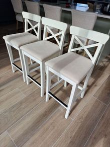 x3 Ikea Ingolf Bar Stool