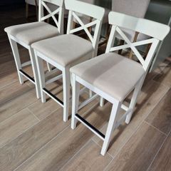 x3 Ikea Ingolf Bar Stool