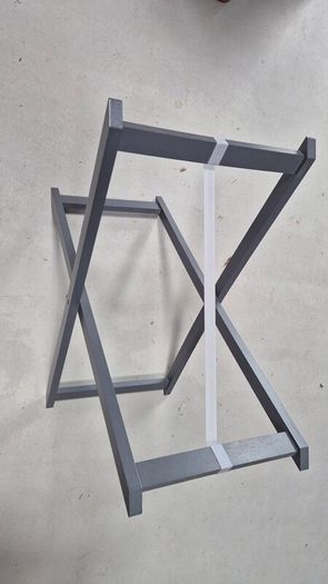 Butlers Tray Table with folding legs.