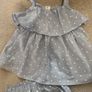 H&M summer set blue 2-3 years. Image 2