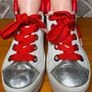 Skechers Street Hi-Lites Block Poppers Ladies Leather Hi Top Trainers UK5 EUR38 Image 5