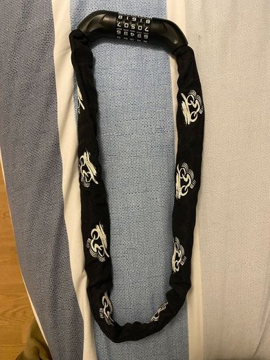 Bike lock chain