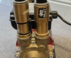 Grundfos Stp 3.0bar Brass Shower Pump  With Braided Hoses
