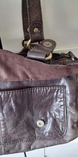 Genuine leather Next brown Handbag
