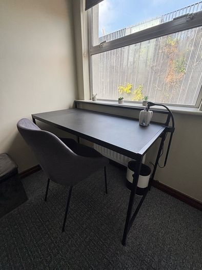 Desk and chair