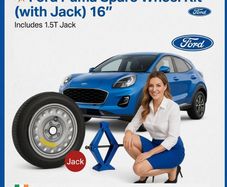 Ford Puma Space Saver Spare Wheel Kit 16" 5 Holes Jack 1.5T