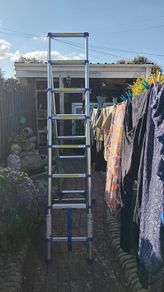 new telescopic folding ladder