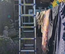new telescopic folding ladder