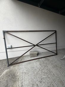 heavy gate frame