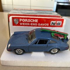 Porsche 911 Ski Davos 1/25 Polistil 1976 Rare