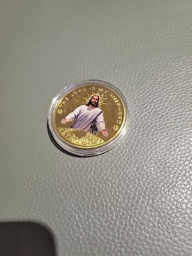 Medallion "the lord is my shepherd "