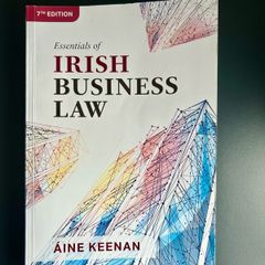 Essentials of Irish Business Law 7th Edition & Constitution Book