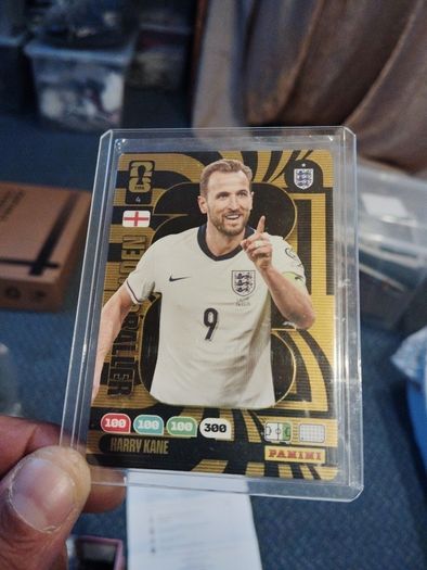 Harry kane golden panini card